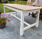 Prachtige eikenhouten eettafel 190 x 87 cm, Huis en Inrichting, Ophalen, Gebruikt, Eikenhout, 50 tot 100 cm