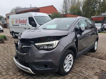 Opel Crossland X 1.2i Turbo 2019/60.000km/Navi/ONGEVALWAGEN disponible aux enchères