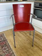 OPR010/B. 3 stoelen, Huis en Inrichting, Stoelen, Ophalen, Rood