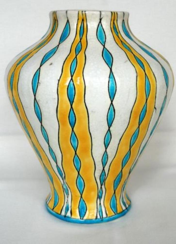 VASE BOCH – D 812 – V 483 – CH. CATTEAU, Antiek en Kunst, Curiosa en Brocante, Ophalen of Verzenden
