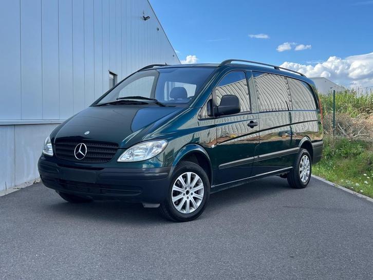 Mercedes vito lang / 5zit / LICHTEVRACHT / 1STE EIGENAAR !!, Auto's, Mercedes-Benz, Bedrijf, Te koop, Vito, Radio, Trekhaak, USB
