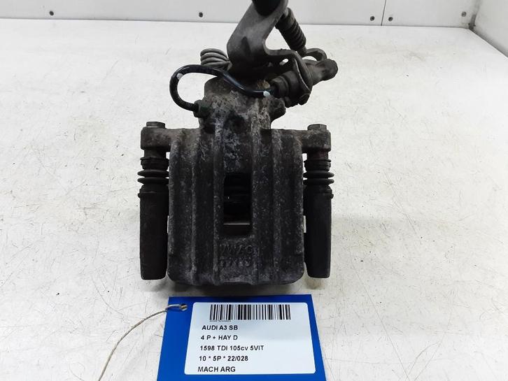 REMKLAUW LINKS ACHTER Audi A3 Sportback (8PA), Auto-onderdelen, Remmen en Aandrijving, Audi, Gebruikt