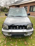Suzuki Jimny 4x4*1.3Benzine*Trekhaak*Gekeurd*, Auto's, Achterwielaandrijving, Leder en Stof, Zwart, Bedrijf