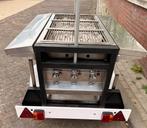 Prachtige complete bbq aanhanger, Ophalen, Zo goed als nieuw