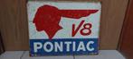 Reclamebord Pontiac V8, Nieuw, Auto's, Ophalen of Verzenden