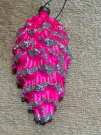 Kerstbal roze dennenappel, Ophalen, Zo goed als nieuw