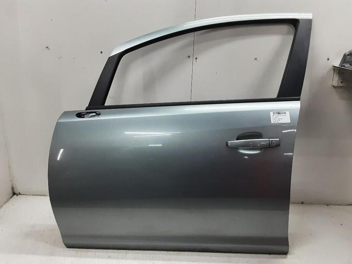 PORTIER LINKS VOOR Opel Corsa D (01-2006/12-2014), Auto-onderdelen, Carrosserie, Deur, Opel, Voor, Links, Gebruikt