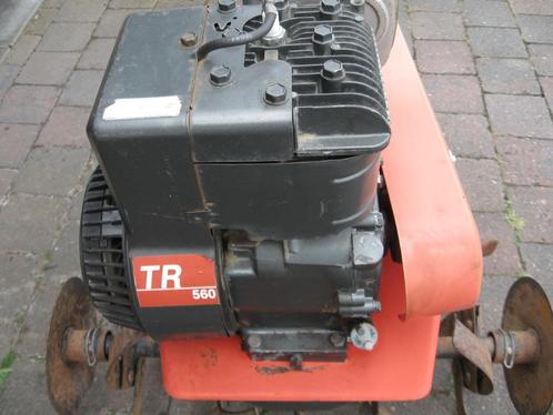 Motoculteur TROMECA TR 560 a réparer , moteur B&S , 5 CV, Doe-het-zelf en Bouw, Gereedschap | Freesmachines, Gebruikt, Benzine
