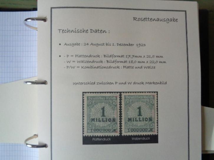 DR Rosettenausgabe : verzameling alle randen, Postzegels en Munten, Postzegels | Europa | Duitsland, Postfris, Duitse Keizerrijk