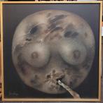 Yves RHAYÉ, surrealistisch naakt, Antiek en Kunst, Kunst | Schilderijen | Klassiek, Ophalen