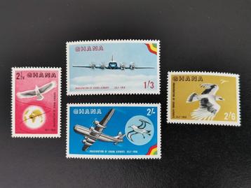 Ghana 1958 - Création d'une compagnie aérienne, Enlèvement ou Envoi, Affranchi, Avions