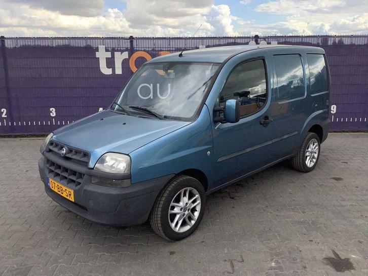 2002 - Fiat - Doblò - 1.9 JTD - Bedrijfswagen, Auto's, Bestelwagens en Lichte vracht, Bedrijf, Fiat, Overige brandstoffen, Euro 3