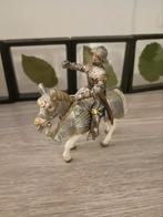 Schleich 2003 Blue Ritter Standard Bearer on Horse, Verzamelen, Beelden en Beeldjes, Ophalen of Verzenden, Zo goed als nieuw, Overige typen