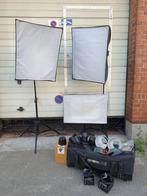 Drie Studioflitsers, Audio, Tv en Foto, Foto | Flitsers, Ophalen, Gebruikt, Overige merken