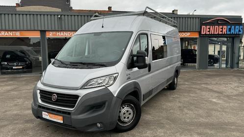 Fiat Ducato 3.0JTD 2015 Automaat 7pl dubbel cabine Btw-aftr., Autos, Camionnettes & Utilitaires, Entreprise, Achat, Caméra de recul