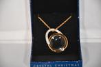 Chaine + pendentif loupe Swarovski, Verzamelen, Swarovski, Ophalen, Zo goed als nieuw, Sieraad of Horloge