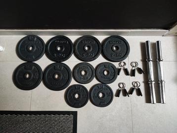 20kg Halterset van Domyos (28mm) beschikbaar voor biedingen