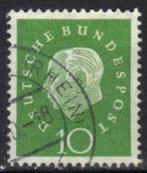 Duitsland Bundespost 1959 - Yvert 174 - Heuss (ST), Timbres & Monnaies, Timbres | Europe | Allemagne, Affranchi, Envoi