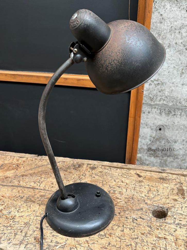 Kaiser Idell Model 6551 originele bureaulamp, Huis en Inrichting, Lampen | Tafellampen, Zo goed als nieuw, 50 tot 75 cm, Ophalen of Verzenden