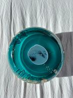 Presse-papiers cristal Val St L Louis Leloup signé 1989, Antiek en Kunst, Antiek | Glaswerk en Kristal, Ophalen