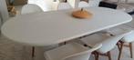 tres belle table en mortex, Huis en Inrichting, Tafels | Eettafels, Ophalen, Zo goed als nieuw