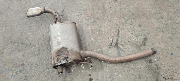 Achterste uitlaat einddemper BMW X3 F25 N47 8509659, Auto-onderdelen, Uitlaatsystemen, Gebruikt, Ophalen of Verzenden