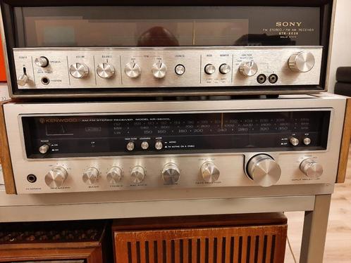 Sony STR 6036 + Kenwood KR-3600L vintage, Audio, Tv en Foto, Tuners, Gebruikt, Ophalen of Verzenden