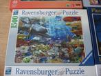 Puzzel Ravensburger Leven onder water, Hobby en Vrije tijd, Ophalen of Verzenden, 500 t/m 1500 stukjes, Nieuw, Legpuzzel