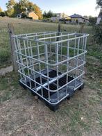 IBC watertank frame zonder tank - ideaal voor houtopslag, Doe-het-zelf en Bouw, Ophalen, Nieuw