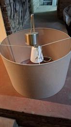 HANGLAMP PLAFONDLAMP, Jutelook. diameter 80cm, Huis en Inrichting, Lampen | Hanglampen, Ophalen, Gebruikt, Sober klassiek, 50 tot 75 cm