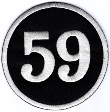 59 Ace Cafe Racer stoffen opstrijk patch embleem #1 beschikbaar voor biedingen