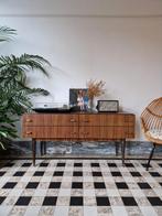 Vintage midcentury dressoir | platenspeler meubel | kast, Huis en Inrichting, Ophalen, Gebruikt, 100 tot 150 cm, Vintage midcentury