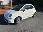 fiat 500c cabrio in zeer goede staat, Voorwielaandrijving, Euro 6, Cabriolet, Leder en Stof