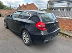 BMW 123D / 2008 / 196.000 KM ( TURBOS DEFECT ), Auto's, Zwart, Leder en Stof, Zwart, Bedrijf