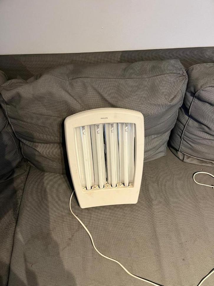 lampe de luminothérapie bronzage Philips, Elektronische apparatuur, Zonnebanken en Gezichtsbruiners, Zo goed als nieuw, Ophalen
