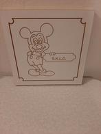 Houten plank mickey mouse, Ophalen