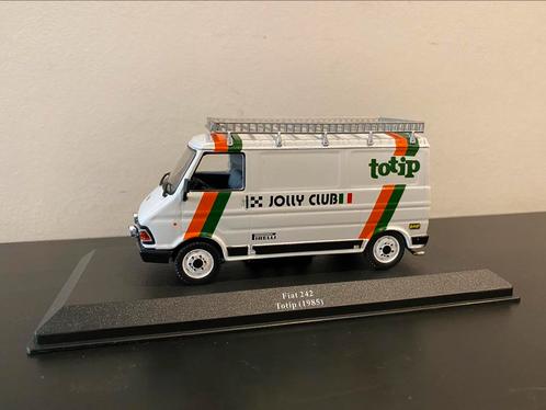 Fiat 242 - Rally assistentie bus Totip, Hobby en Vrije tijd, Modelauto's | 1:43, Ophalen of Verzenden