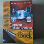 Content Management, door B.Boiko, Ophalen of Verzenden, Zo goed als nieuw