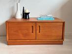 Vintage dressoirtje sideboard teak jaren 60, Huis en Inrichting, Ophalen, Teakhout, Zo goed als nieuw, 25 tot 50 cm