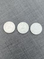 Hongarije. 2 Pengö van 1941 + 1942 + 1943., Ophalen of Verzenden, Hongarije, Setje