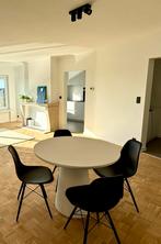 Woood - Damon eettafel betonlook wit, Huis en Inrichting, Tafels | Eettafels, Ophalen, Zo goed als nieuw, Vier personen, Rond