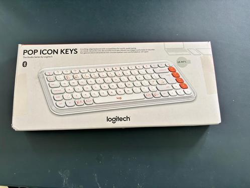Logitech POP Keys Draadloos Toetsenbord (Nieuw), Computers en Software, Toetsenborden, Nieuw, Qwerty, Draadloos, Ophalen of Verzenden