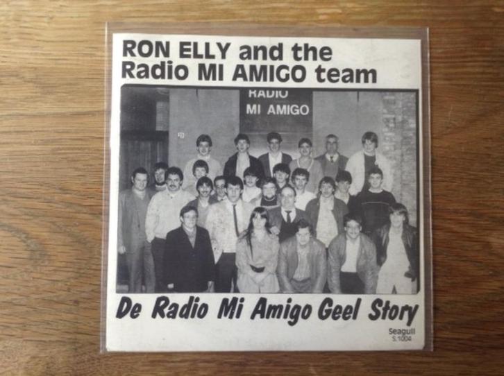 single ron elly and the radio mi amigo team, Cd's en Dvd's, Vinyl Singles, Single, Nederlandstalig, 7 inch, Ophalen of Verzenden