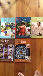 Filzfun magazine voor vilt, Hobby en Vrije tijd, Spinnewielen en Spinnen, Zo goed als nieuw