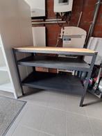 IKEA - BROR werkbank zwart staal, Enlèvement, Comme neuf, Moins de 70 cm