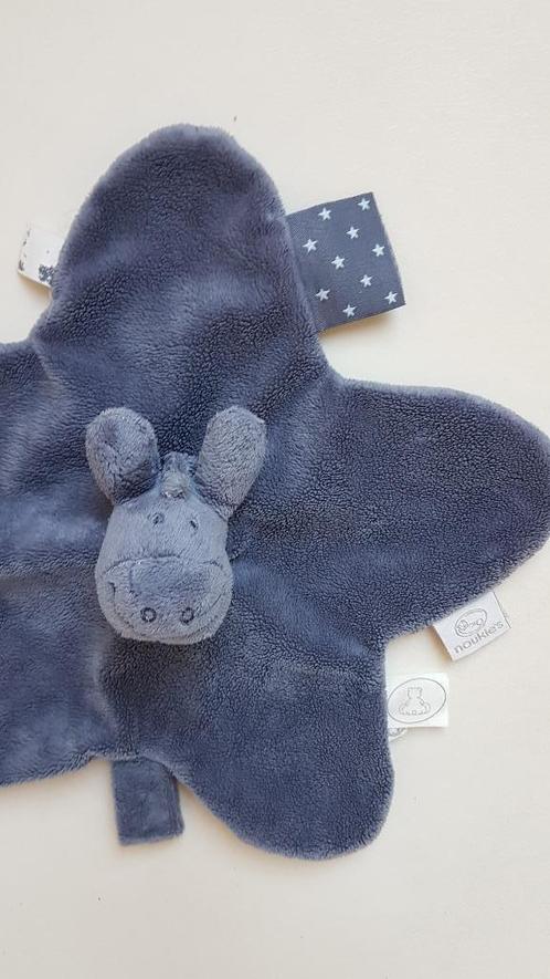 NOUKIE'S - Doudou plat Paco l'âne bleu, Enfants & Bébés, Jouets | Peluches, Utilisé, Enlèvement ou Envoi