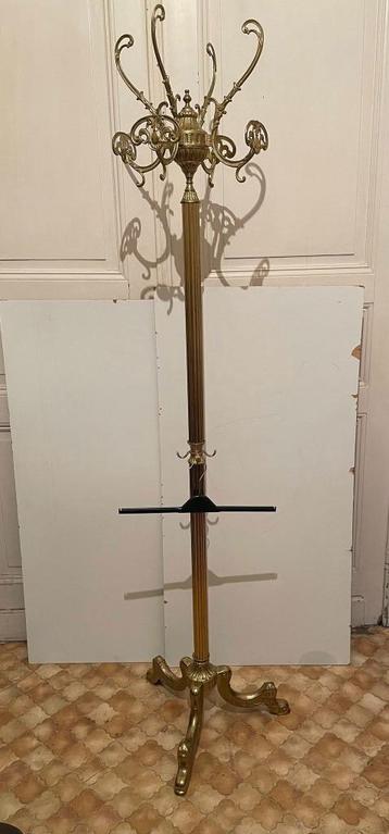 Porte manteau bronze ancien meuble garde robe, Enlèvement ou Envoi