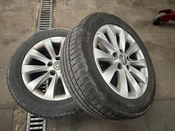 2 JANTES / ROUES ALU 16" OPEL ZAFIRA B beschikbaar voor biedingen