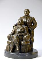 Belle sculpture en bronze- signée- Grande taille 13kg, Ophalen of Verzenden