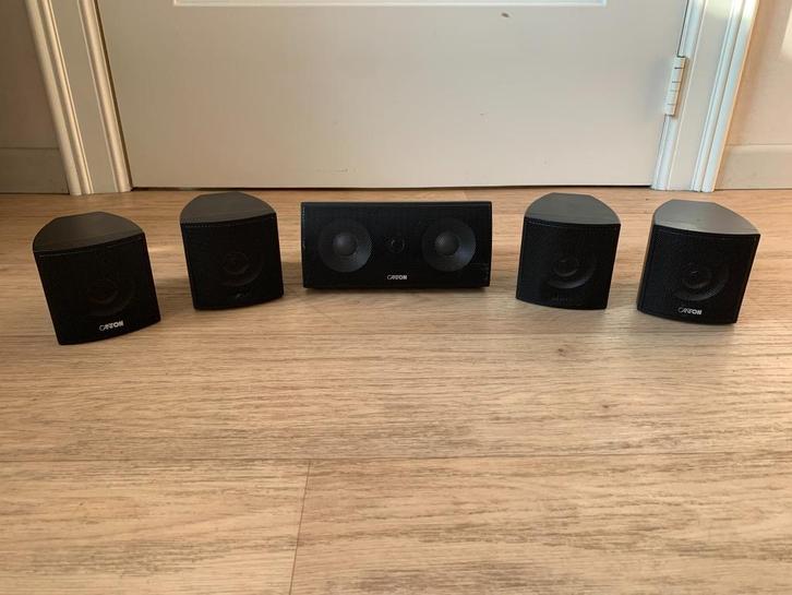 Canton CX Home Cinema-luidsprekers, Audio, Tv en Foto, Luidsprekerboxen, Gebruikt, Surroundset zonder subwoofer, Minder dan 60 watt